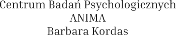 logo Anima. Centrum badań psychologicznych. Badania psychotechniczne kierowców. Kordas B.